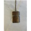 Image 2 : STERLING SILVER CHAIN W/ HAND CRAFTED WOOD PENDANT NECKLACE