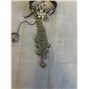 Image 4 : VINTAGE RHINESTONES BANGLE W/ TASSEL CONNECTED TO RING