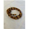 Image 1 : DOUBLE STRAND WIRE BANGLE BRACELET W/ HONEY, CHERRY AND BUTTERSCOTCH NATURAL AMBER