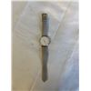 Image 2 : GOLD W/ STAINLESS STEEL BACK ROSEFIELD AMS/NYC QUARTZ WATCH T57-RF144-024652 EXCELLENT CONDITION, OR