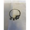 Image 2 : 3 VINTAGE ALEX AND ANI EERGY BANGLES W/ CHARMS