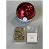 Image 1 : GOLD PLATED JIGGLYPUFF CARD WITH POKEBALL AND TICKET OF AUTHENTICITY