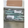 Image 3 : ASSORTED NEW TRAVLE COSMETIC ITEMS INLCUDING CURLING IRONS, BOTTLE SETS ETC