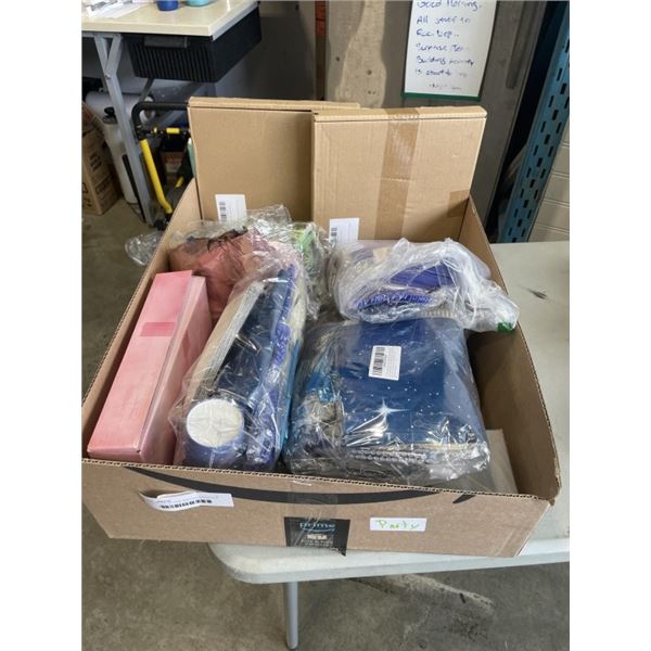 LARGE LOT OF NEW AMAZON OVERSTOCK PARTY SUPPLY AND THEME PLATE AND DECOR SETS ETC