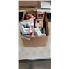 Image 1 : BOX OF NEW NAIL POLISH AND FAKE EYELASHES