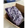 Image 3 : LARGE AMETHYST STONE ROUGHLY 12" TALL