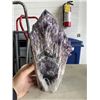 Image 4 : LARGE AMETHYST STONE ROUGHLY 12" TALL