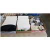 Image 1 : TRAY OF NEW STICK ON PLANT CLIMBER GROW CLIPS, BIRD CAGE MESH NETS AND TRAY OF AMAZON OVERSTOCK HARD