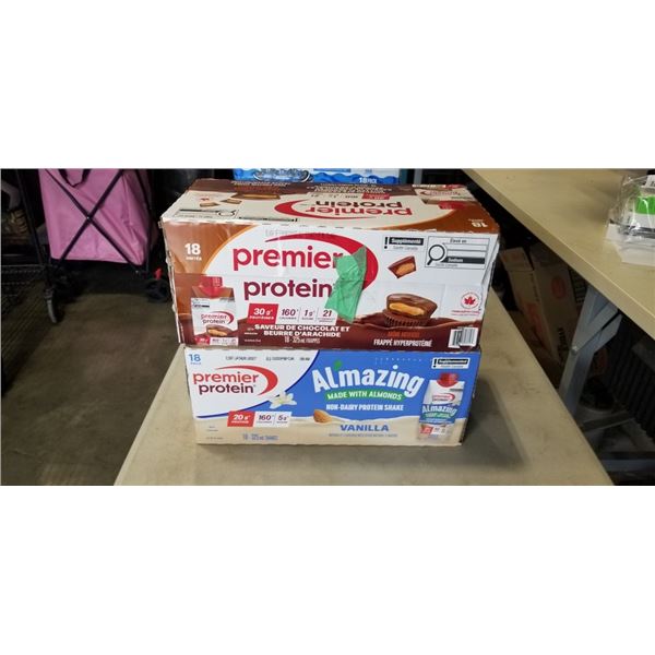 2 CASES OF PREMIER PROTIEN SHAKES BB 2027