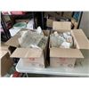 Image 1 : 2 BOXES OF GLASSWARE - SOME MADE IN FRANCE GLASS SETS