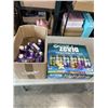 Image 1 : CASE OF ZEVIA  SODA  AND BOX OF VEGA  PROTEIN SHAKES BB 2027