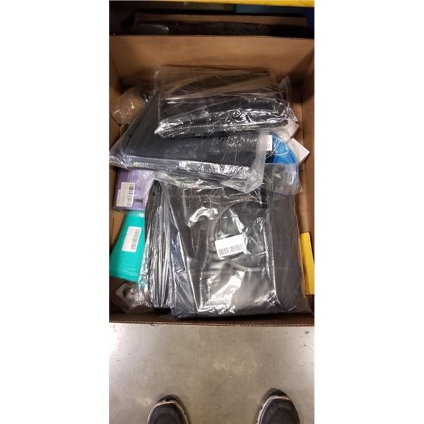ASSORTED AMAZON OVERSTOCK AUTOMOTIVE SUPPLY AND HARDWARE, VEHICLE COLLAPSIBLE TRASH BINS ETC
