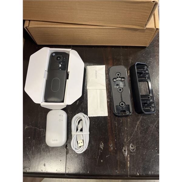 BLINK 1440P WIFI VIDEO DOORBELL SYSTEM - TESTED WORKING