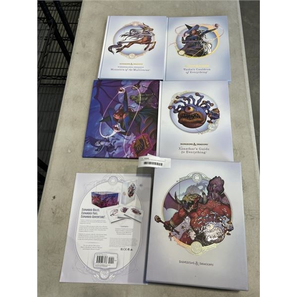 DUNGEONS AND DRAGONS HARDCOVER 3 BOOK BOX SET