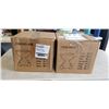 Image 1 : 2 PLASTIC KIDS SIDE TABLES. ASSORTED COLORS
