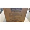 Image 4 : 2 PLASTIC KIDS SIDE TABLES. ASSORTED COLORS
