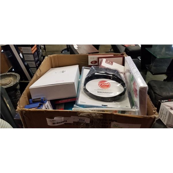 LARGE LOT OF NEW OFFICE SUPPLY AND FOAM SEALING TAPE ETC