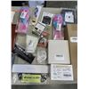 Image 3 : ASSORTED NEW VANITY AND BEAUTY PRODUCTS, HAIR COMBS, HAIR CLIPS, FABRIC BAGS ETC