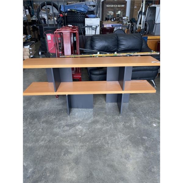 2 TIER DISPLAY SHELF