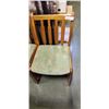 Image 2 : 4 VINTAGE TEAK DINING CHAIRS