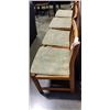 Image 3 : 4 VINTAGE TEAK DINING CHAIRS