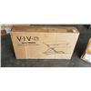 Image 1 : VIVO BLACK CARBON FIBRE DESK RISER