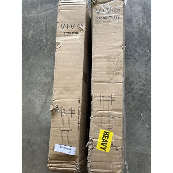 2 VIVO MOBLIE TV CART