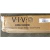 Image 3 : VIVO WHITE ELECTRIC SINGLE MOTOR DESK FRAME