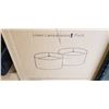 Image 2 : 3 NEW LINEN DRUM 13"  LAMPSHADES AND SONY CD AND CASETTE PLAYER