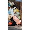 Image 2 : TRAY OF VINTAGE STUFFIES AND BEANIE BABIES