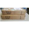 Image 1 : VIVO ULTRA WIDE VERTICAL MOUNT AND VIVO DUAL MONITOR VERTICAL DESK STAND