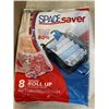 Image 1 : BOX OF 11 PACKS OF 8 SPACE SAVER BAGS 4 ARE 24"X16 " AND 4 ARE 28"X 20"