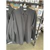 Image 2 : 10 NEW MENS BLACK SIZE XL DRESS SHIRTS