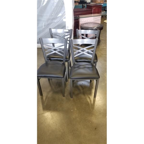 SET OF 4 BISTRO CHAIRS