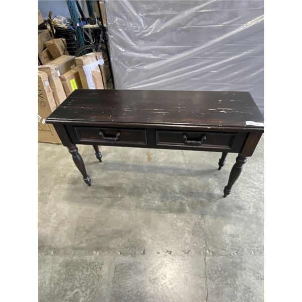 SOILD WOOD 3 DRAWER HALL TABLE