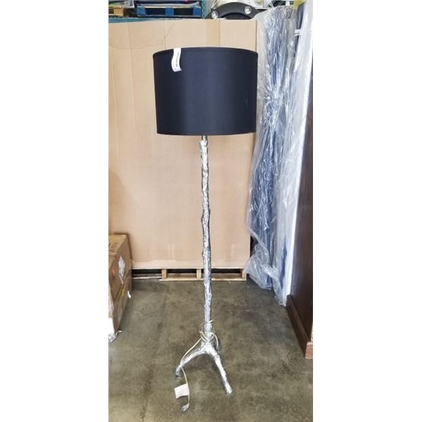 MODERN CHORME LOOK FLOOR LAMP