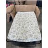 Image 5 : MODERN BROWN FABRIC HIDEABED    GOOD CONDITION