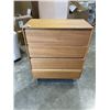 Image 1 : TEAK 4 DRAWERS DRESSER