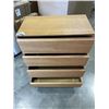 Image 2 : TEAK 4 DRAWERS DRESSER