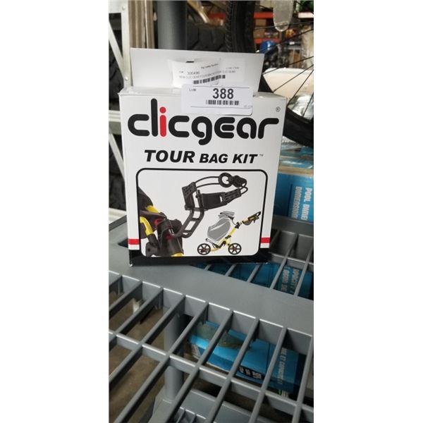 NEW CLIC GEAR TOUR BAG KIT FOR CLIC GEAR CARTS