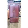 Image 1 : MODERN MAHGANOY 3 SHELF 2 DRAWER DRESSER