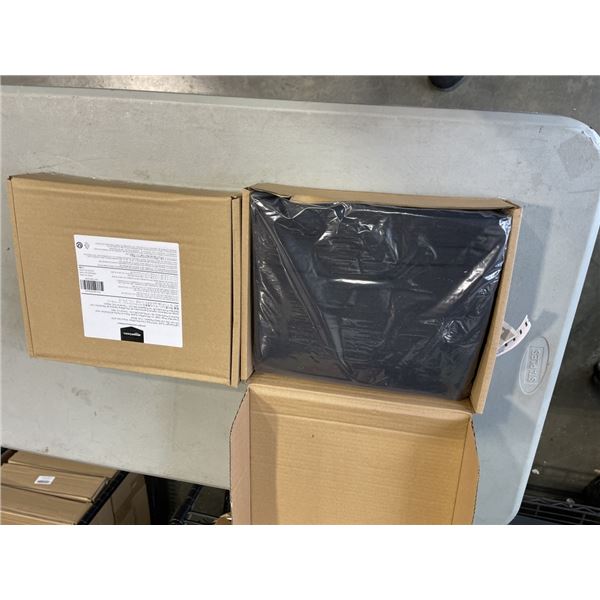 2 LIGHTWEIGHT SUPER SOFT EASY CARE MICROFIBER SHEET SET WITH 14" DEEP POCKETS. BLACK