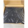 Image 2 : 2 LIGHTWEIGHT SUPER SOFT EASY CARE MICROFIBER SHEET SET WITH 14" DEEP POCKETS. BLACK