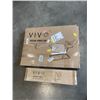 Image 1 : VIVO VINTAGE BROWN DESK TOP DESK RISER AND VIVO CAR LAPTOP MOUNT