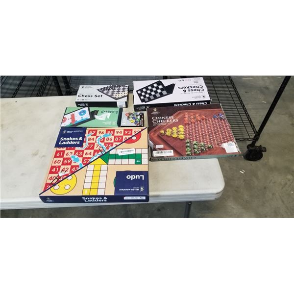 ASSORTED NEW YELLOW MOUNTAIN IMPORTS BOARD GAMES