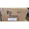 Image 2 : 6 NEW 288PC IDIY CRAYON SETS, EACH SET HAS 24 KITS OF 12 INDIVIDUALLY WRAPPED 12 COLOR SETS