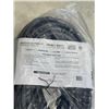 Image 2 : AS NEW BLACK 100FT LIFE SUPPLY HEAVY DUTY INDOOR OUTDOOR 3 WIRE GROUNDED LIGHTED EXTENSION, 10AWG