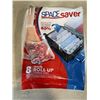 Image 1 : BOX OF 11 PACKS OF 8 SPACE SAVER BAGS 4 ARE 24"X16 " AND 4 ARE 28"X 20"