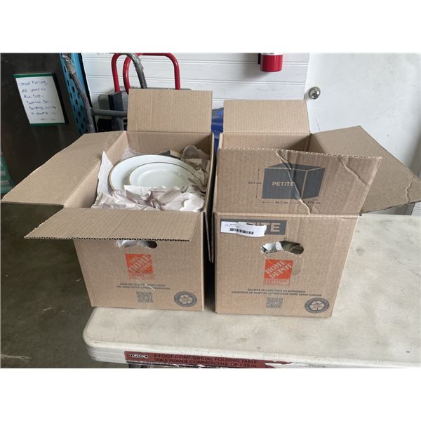 2 BOXES OF CHINA
