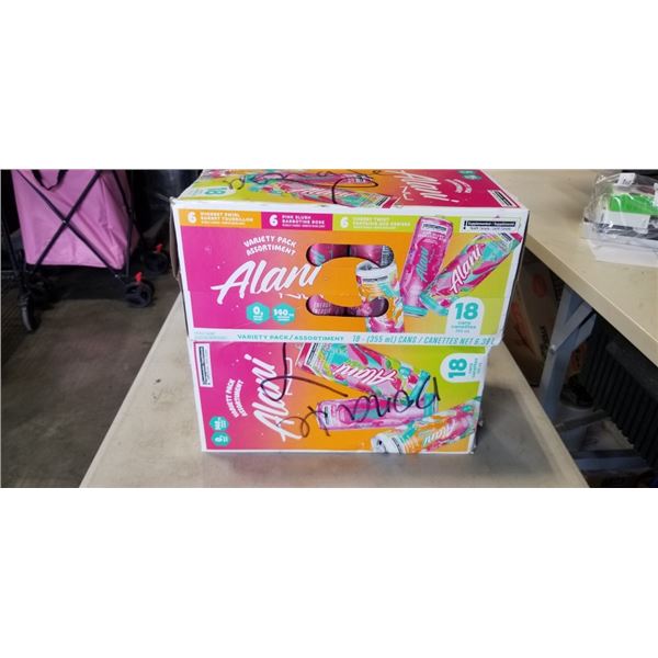 2 CASE OF ALANI VARIETY PACK BB 2027